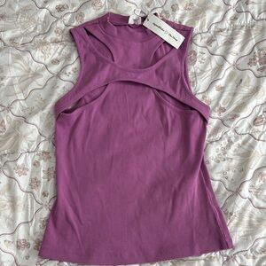 Purple Sleeveless Top by Alexander Wang